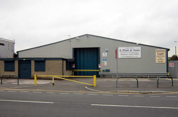 new e platt and sons recycling plant
